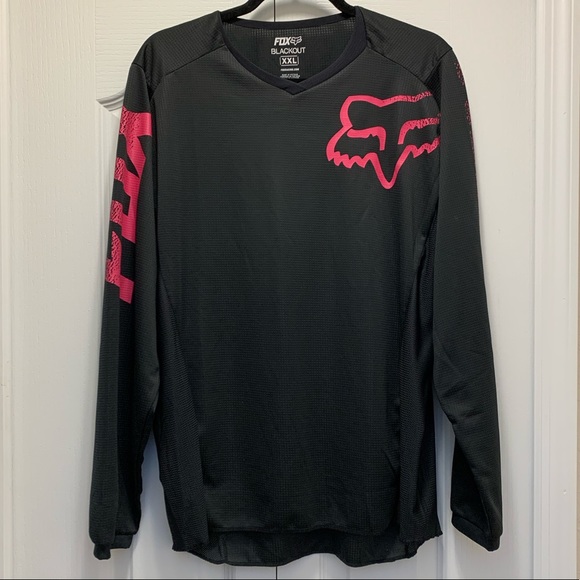 Fox Racing Womens Winning Long Sleeve Shirt Black Small